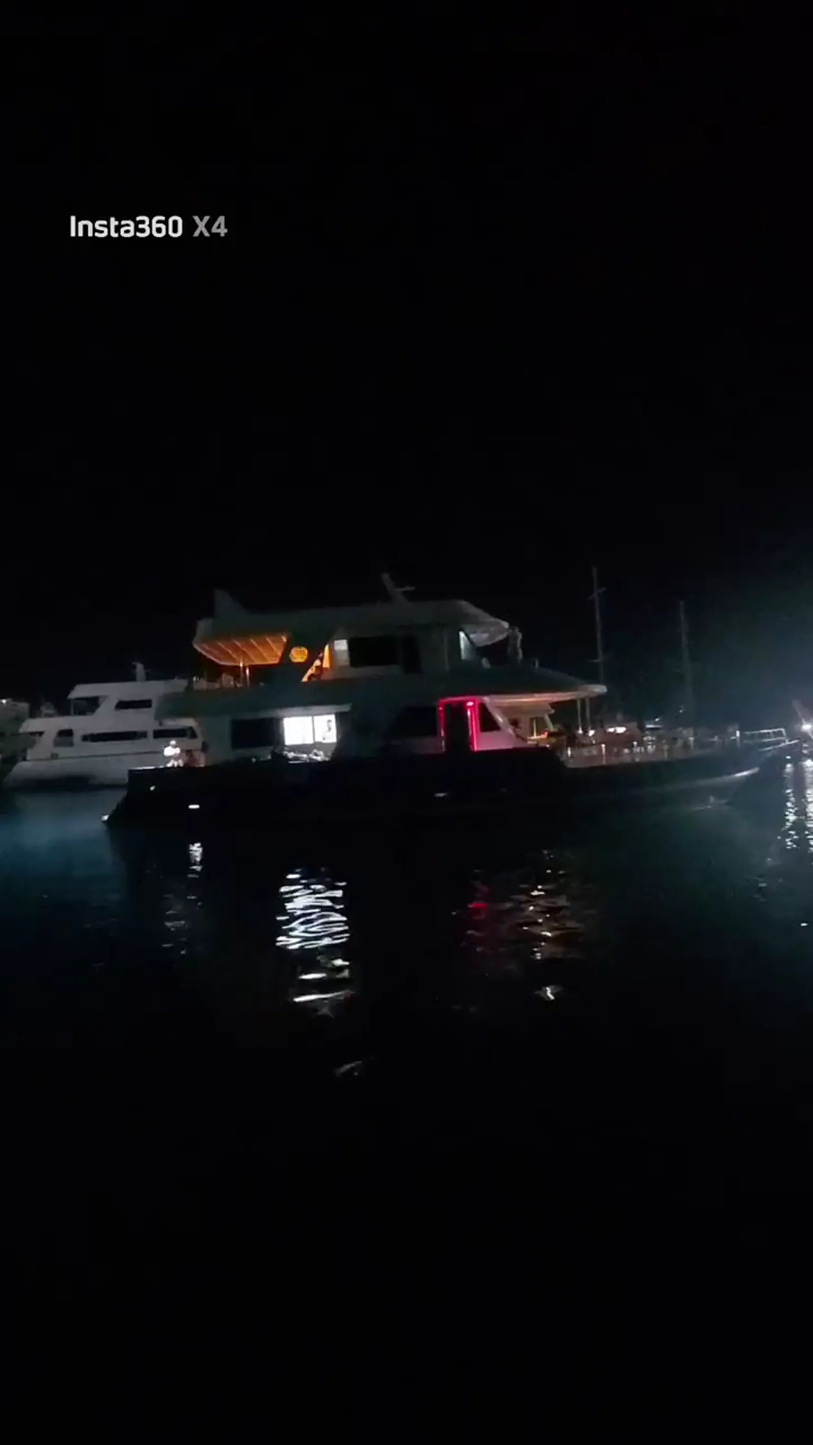 HIDY yacht at night in Hulhumalé